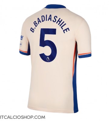 Chelsea Benoit Badiashile #5 Seconda Maglia 2024-25 Manica Corta